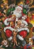 (image for) Santa with Pets - Cross Stitch Chart