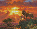 Savannah Sunset (Large) - Cross Stitch Chart (image for) Savannah Sunset (Large) - Cross Stitch Chart