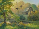 (image for) Scouting for a Nesting Place (Large) - Cross Stitch Chart