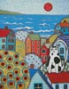(image for) Seaside Cat - Cross Stitch Chart