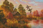 (image for) Secluded Home - Cross Stitch Chart