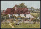 (image for) Cottage at Shottermill - Cross Stitch Chart