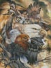 Sky Kings (Large) - Cross Stitch Chart (image for) Sky Kings (Large) - Cross Stitch Chart