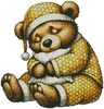 Sleepy Bear - Cross Stitch Chart @ (image for) Sleepy Bear - Cross Stitch Chart @