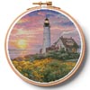 (image for) Spring Light Hoop (Large) - Cross Stitch Chart