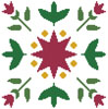 Starflower Design - Cross Stitch Chart (image for) Starflower Design - Cross Stitch Chart