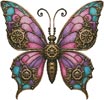 (image for) Steampunk Butterfly 3 - Cross Stitch Chart @