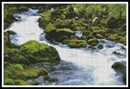 Stream in a Forest - Cross Stitch Chart (image for) Stream in a Forest - Cross Stitch Chart