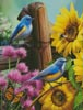 (image for) Sunflower Garden (Large) - Cross Stitch Chart