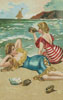 Victorian Bathers - Cross Stitch Chart (image for) Victorian Bathers - Cross Stitch Chart