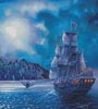 The Call of the Moon (Crop) - Cross Stitch Chart (image for) The Call of the Moon (Crop) - Cross Stitch Chart