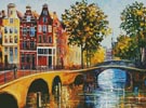 (image for) The Gateway to Amsterdam (Large) - Cross Stitch Chart