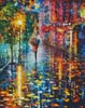 (image for) The Night Rain (Large) - Cross Stitch Chart
