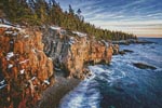 (image for) The Schoodic Shoreline - Cross Stitch Chart