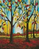 (image for) Tree Color Change - Cross Stitch Chart
