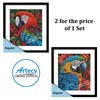 (image for) Tropical Macaws Set - Cross Stitch Chart @