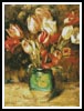 (image for) Tulips in a Vase - Cross Stitch Chart