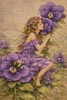 Violet Fairy (Large) - Cross Stitch Chart @ (image for) Violet Fairy (Large) - Cross Stitch Chart @