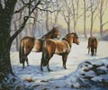 Winter Pasture - Cross Stitch Chart (image for) Winter Pasture - Cross Stitch Chart