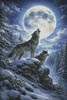 (image for) Wolf Moon - Cross Stitch Chart @
