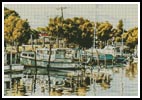 Wynnum Moorings - Cross Stitch Chart (image for) Wynnum Moorings - Cross Stitch Chart